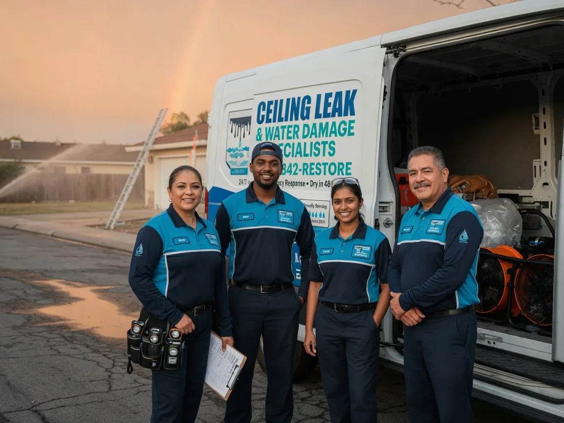 Ceiling Leak Cleanup company in Troy, NC
